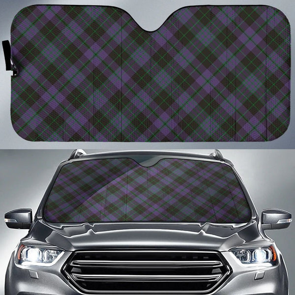 Clergy Green Tartan Classic Auto Sun Shade