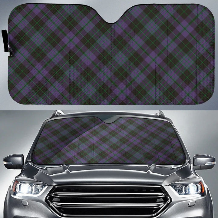 Clergy Green Tartan Classic Auto Sun Shade