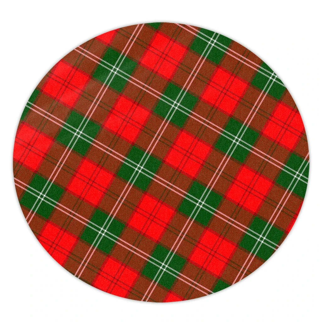 Lennox Modern Tartan Classic Round Carpet | Celticprime.com  celticprime