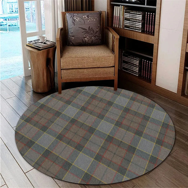 Outlander Fraser Tartan Classic Round Carpet