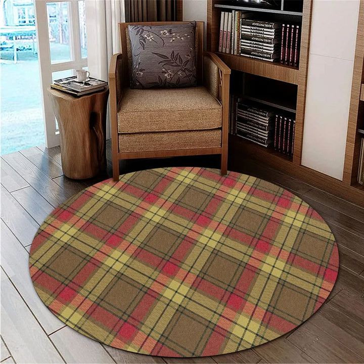 MacMillan Old Weathered Tartan Classic Round Carpet