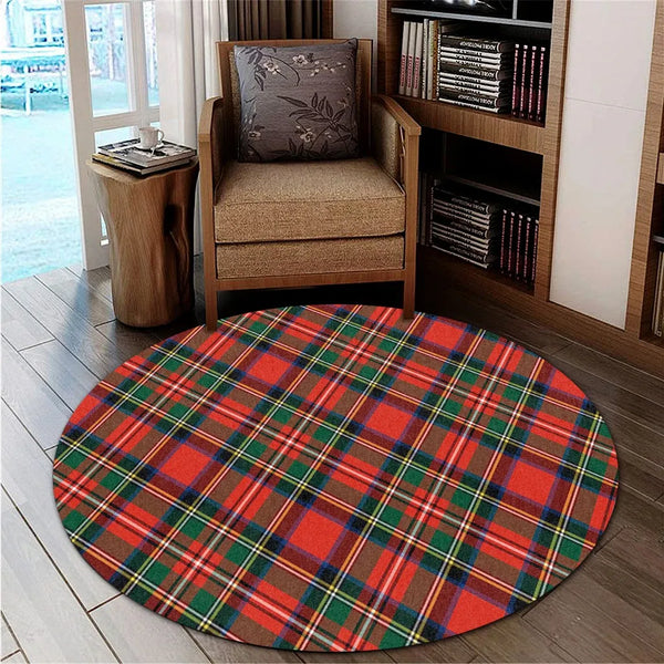 Stewart Royal Modern Tartan Classic Round Carpet