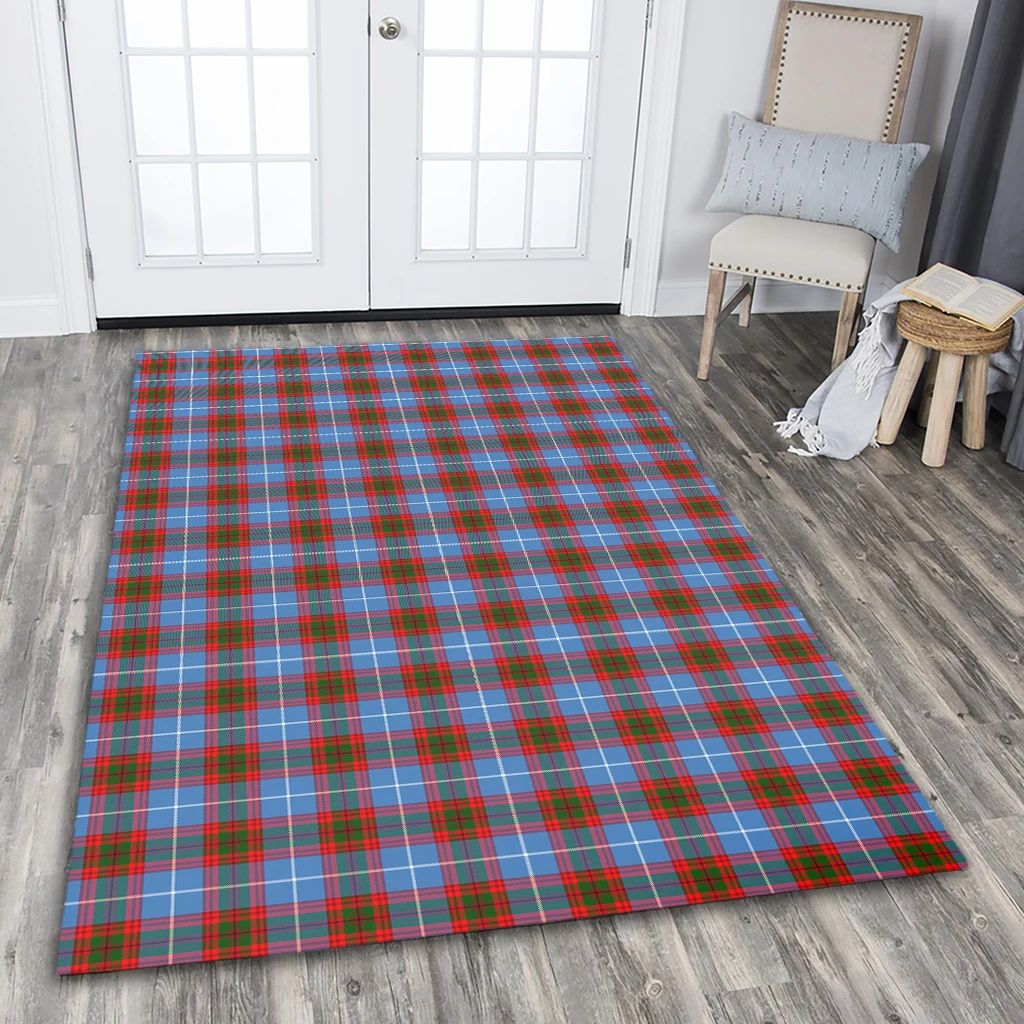 Edinburgh District Tartan Classic Area Rug | Celticprime.com – celticprime