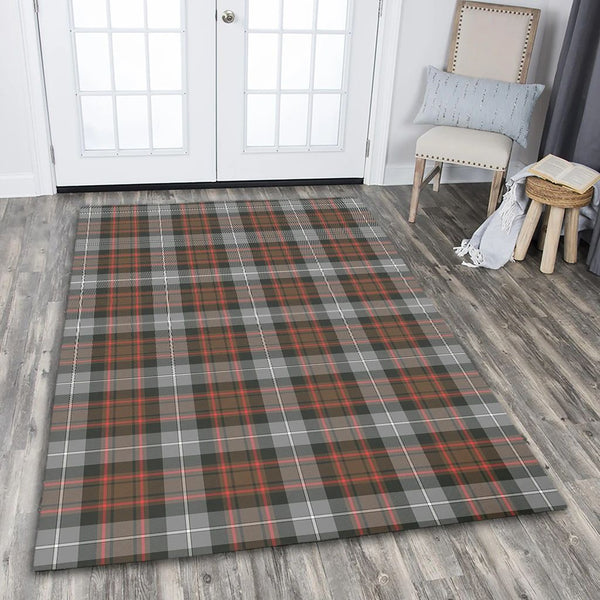 MacRae Hunting Weathered Tartan Classic Area Rug