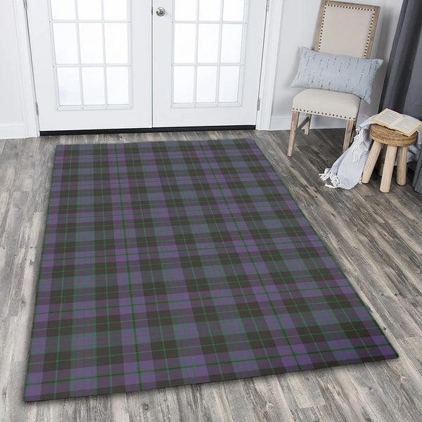 Clergy Green Tartan Classic Area Rug
