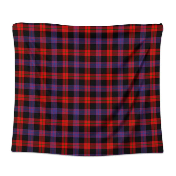 Brown Modern Tartan Classic Tapestry