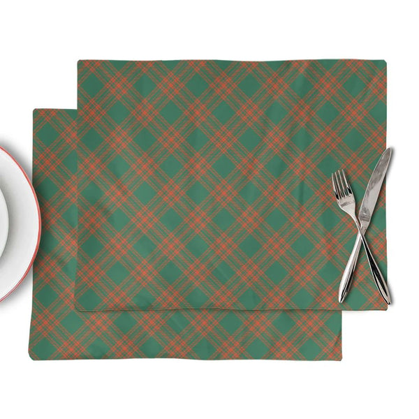 Menzies Green Ancient Tartan Classic Placemat