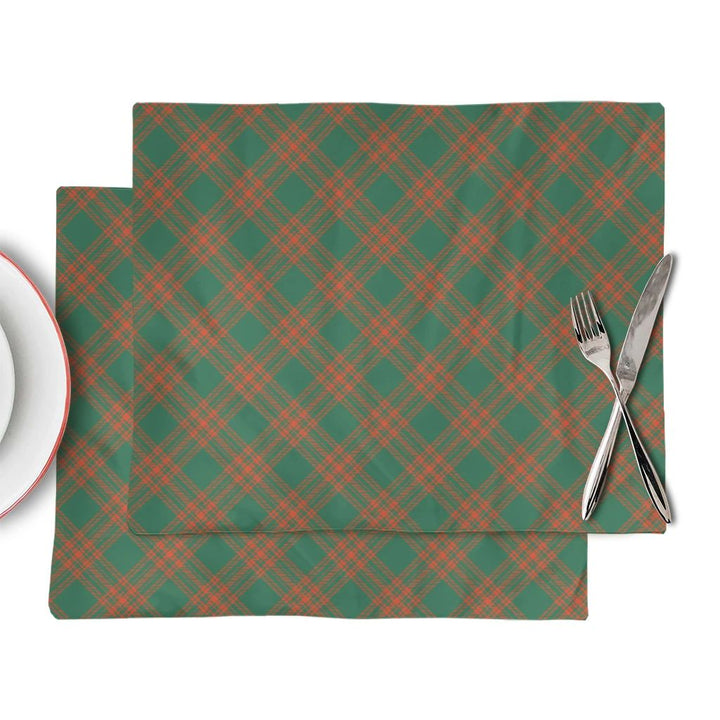 Menzies Green Ancient Tartan Classic Placemat
