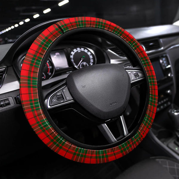 MacAulay Modern Tartan Steering Wheel Cover
