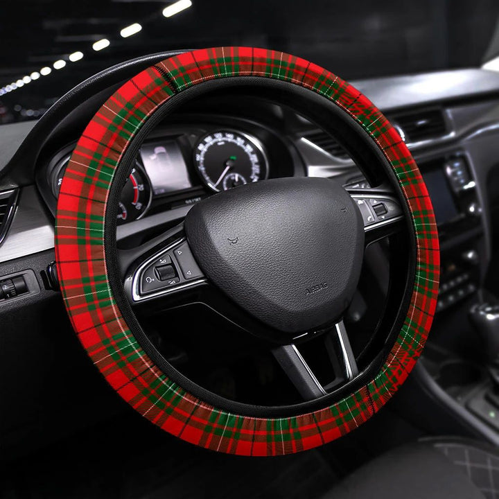 MacAulay Modern Tartan Steering Wheel Cover