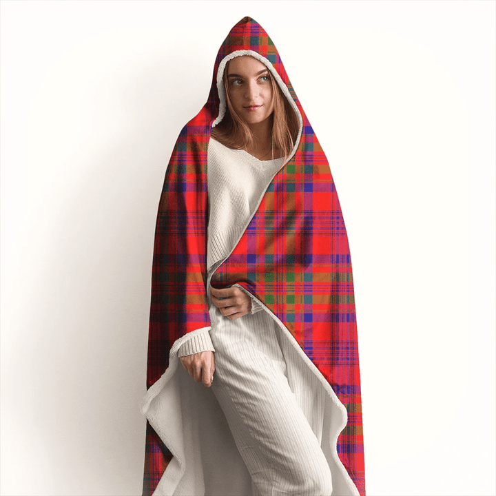 Murray of Tulloch Modern Tartan Classic Hooded Blanket
