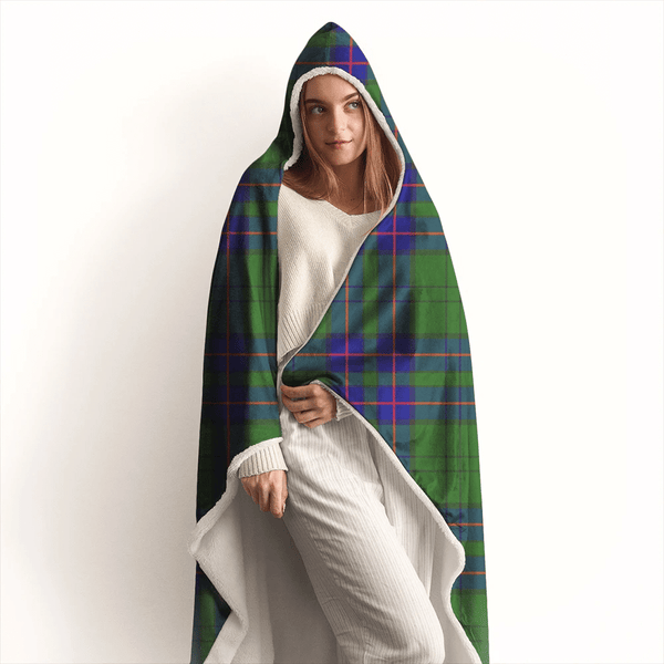 Lockhart Modern Tartan Classic Hooded Blanket