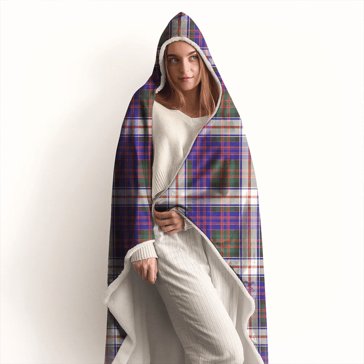 MacDonald Dress Modern Tartan Classic Hooded Blanket