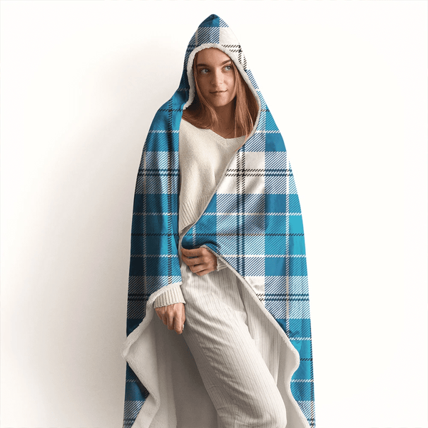 Roberton Tartan Classic Hooded Blanket