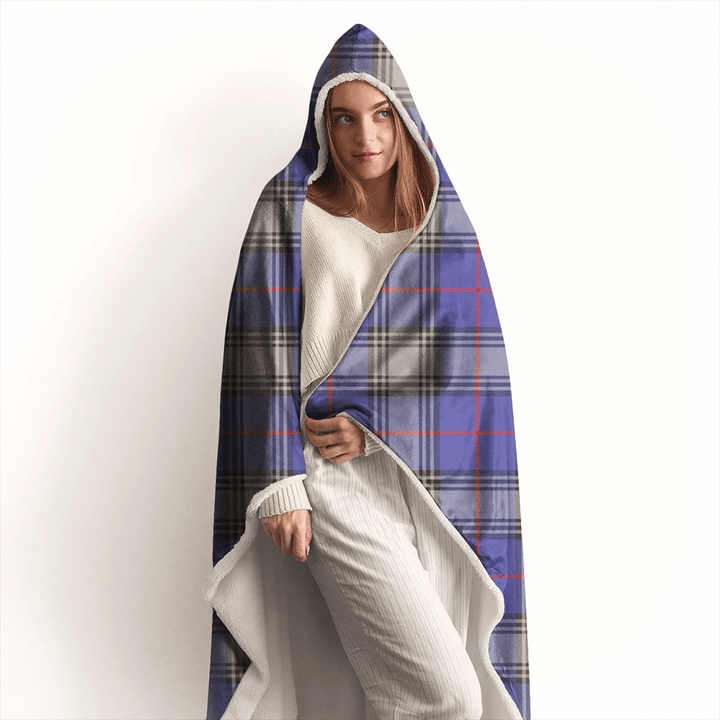 Kinnaird Tartan Classic Hooded Blanket