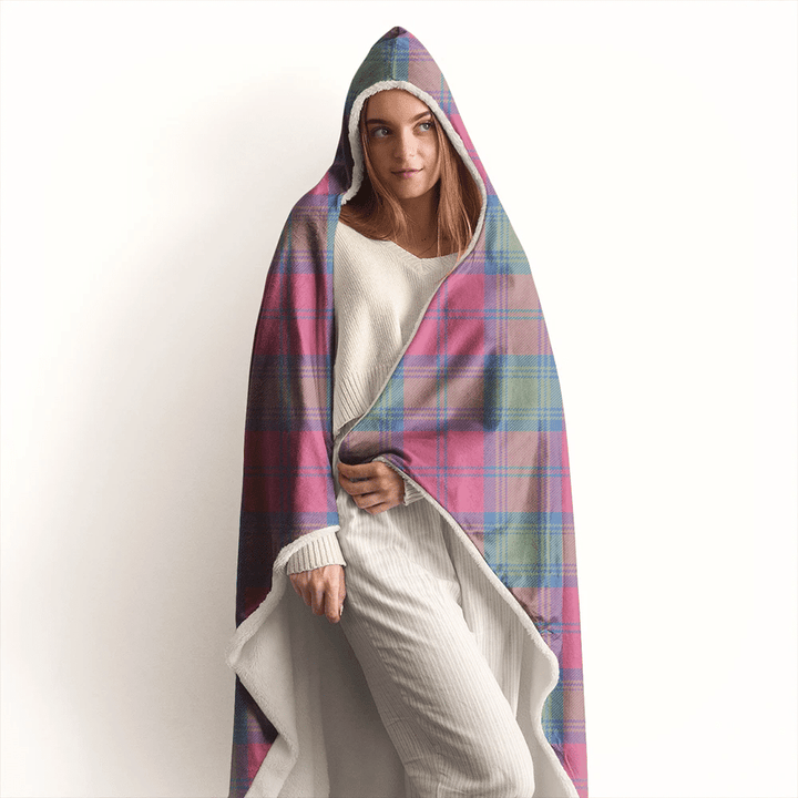 Lindsay Ancient Tartan Classic Hooded Blanket