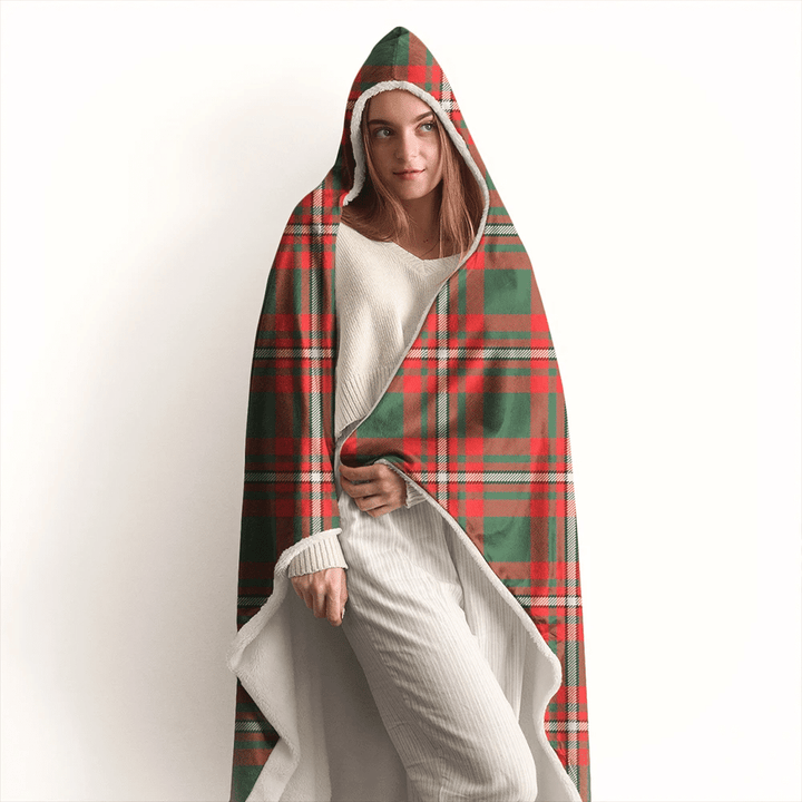 Princess Margaret Tartan Classic Hooded Blanket