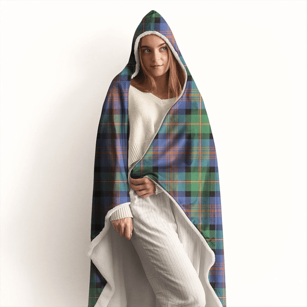Logan Ancient Tartan Classic Hooded Blanket