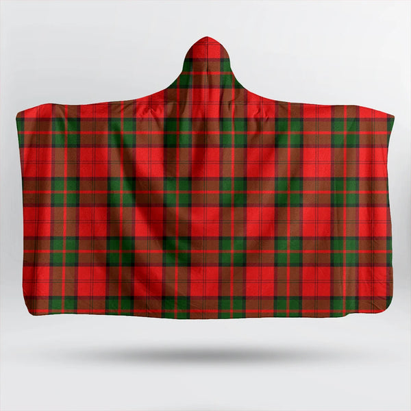 Dunbar Modern Tartan Classic Hooded Blanket