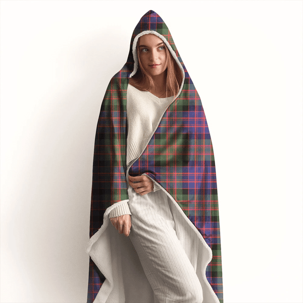 MacDonald Modern Tartan Classic Hooded Blanket