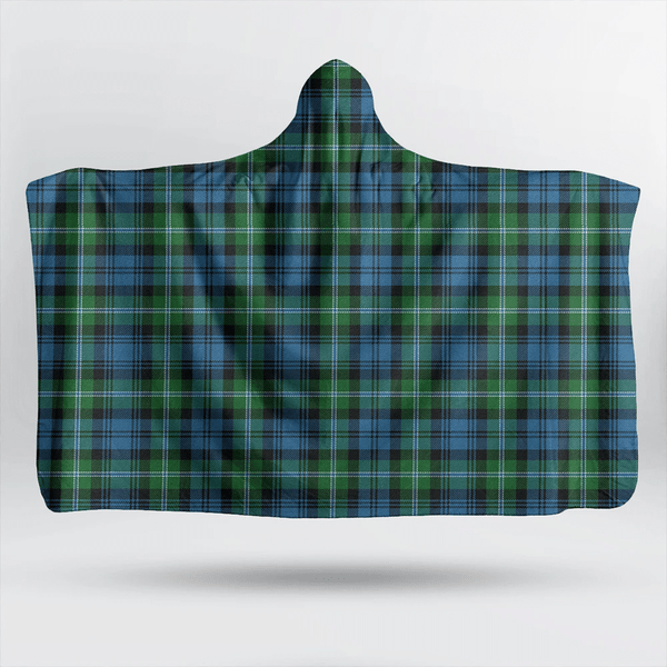 Lyon Clan Tartan Classic Hooded Blanket
