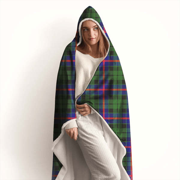 Morrison Modern Tartan Classic Hooded Blanket