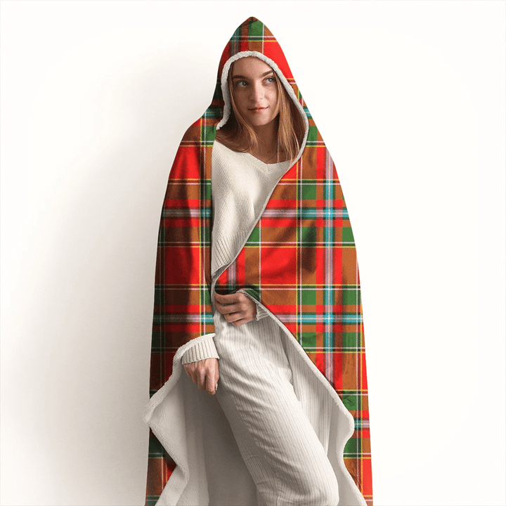 Drummond of Perth Tartan Classic Hooded Blanket