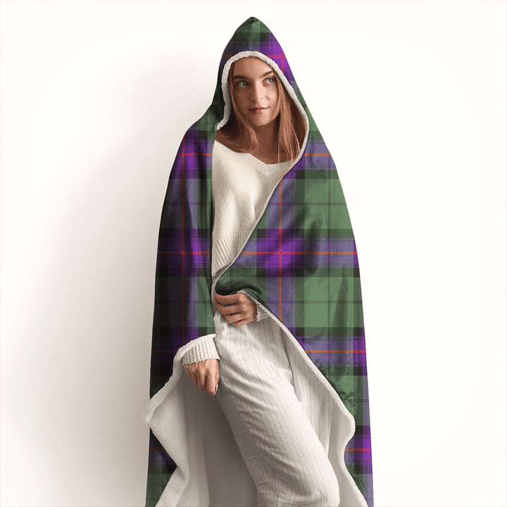 Armstrong Modern Tartan Classic Hooded Blanket