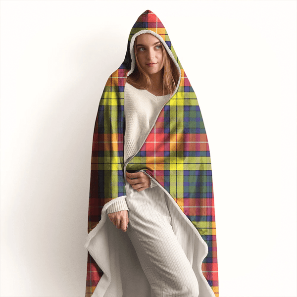 Buchanan Modern Tartan Classic Hooded Blanket