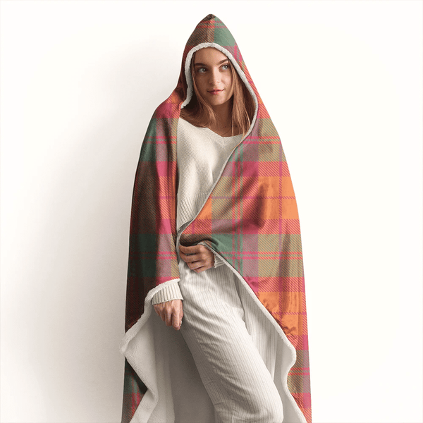 MacNab Ancient Tartan Classic Hooded Blanket