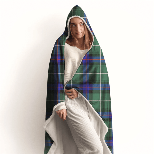 MacDonald of the Isles Hunting Modern Tartan Classic Hooded Blanket