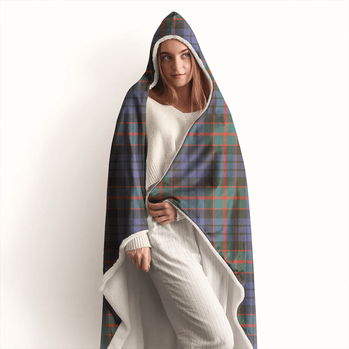 Fletcher of Dunans Tartan Classic Hooded Blanket