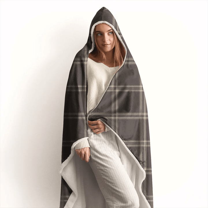 Eternity Tartan Classic Hooded Blanket