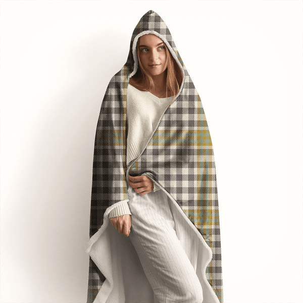 Burns Check Tartan Classic Hooded Blanket