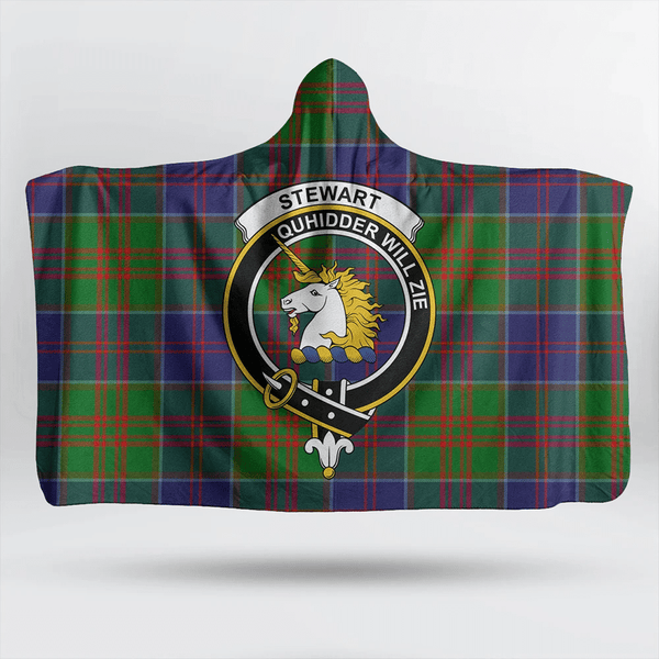 Morrison Ancient Tartan Classic Crest Hooded Blanket