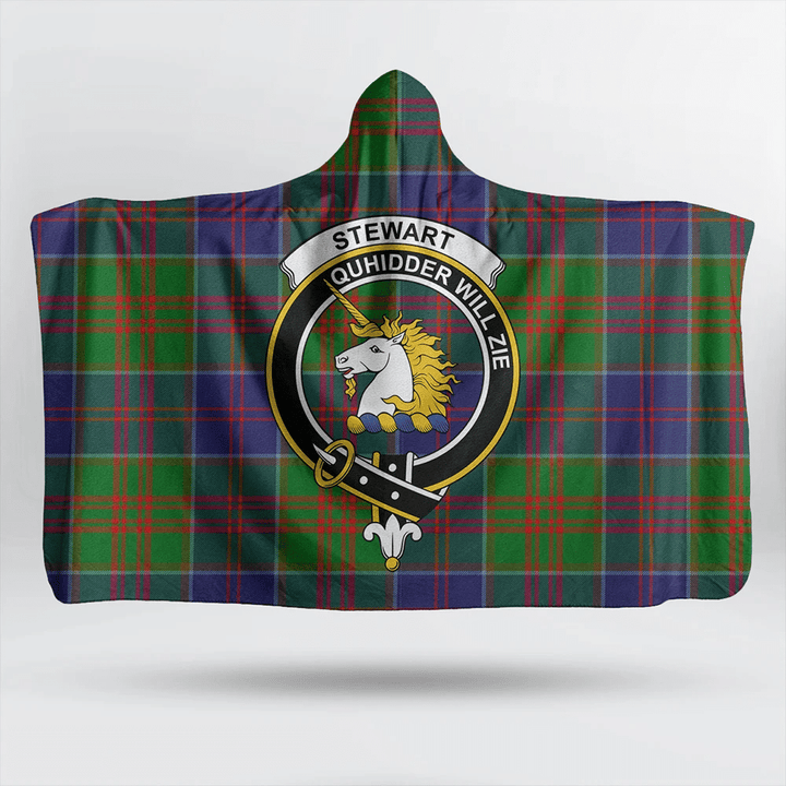Morrison Ancient Tartan Classic Crest Hooded Blanket