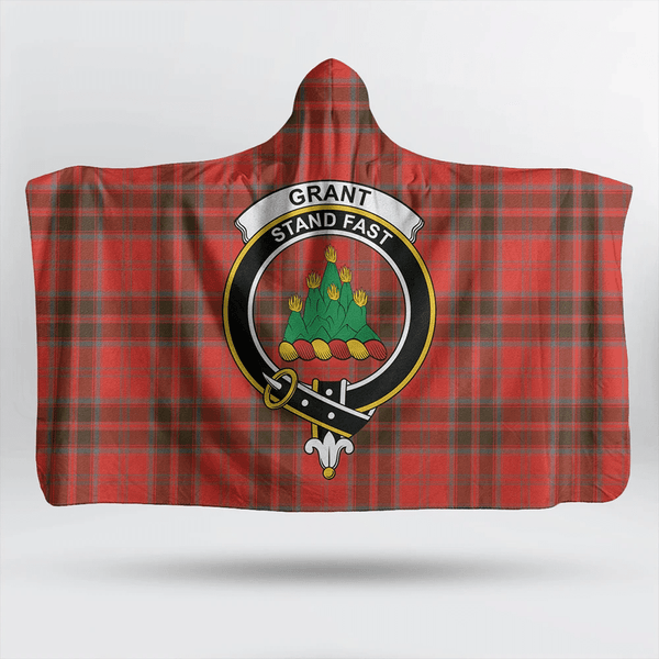 Grant Weathered Tartan Classic Crest Hooded Blanket