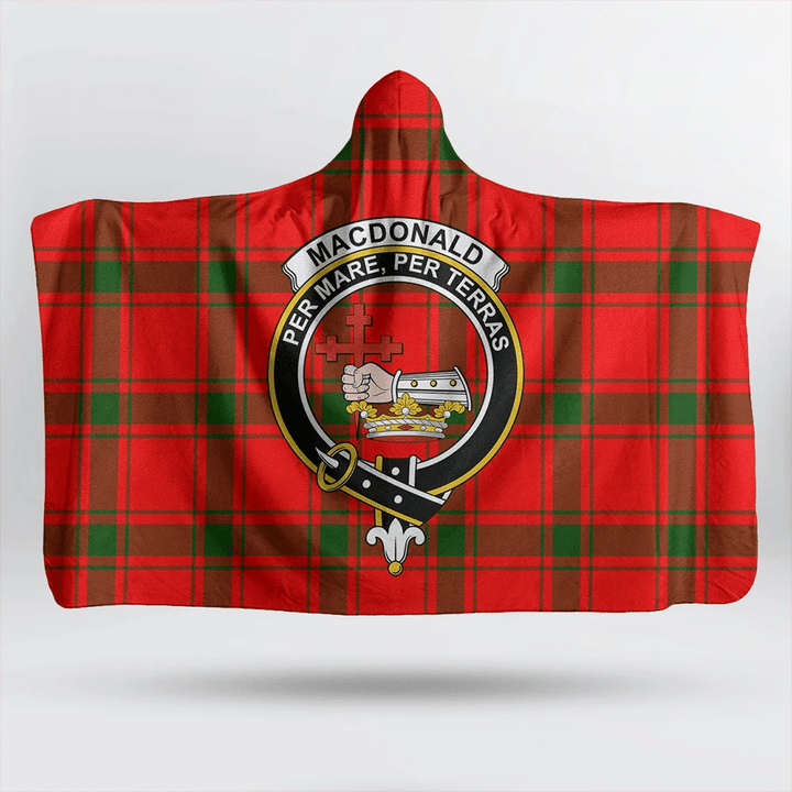 Paterson Tartan Classic Crest Hooded Blanket