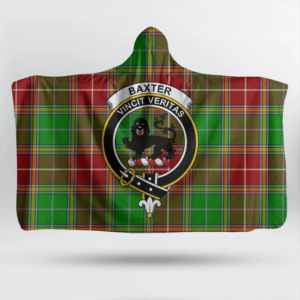Baxter Tartan Classic Crest Hooded Blanket