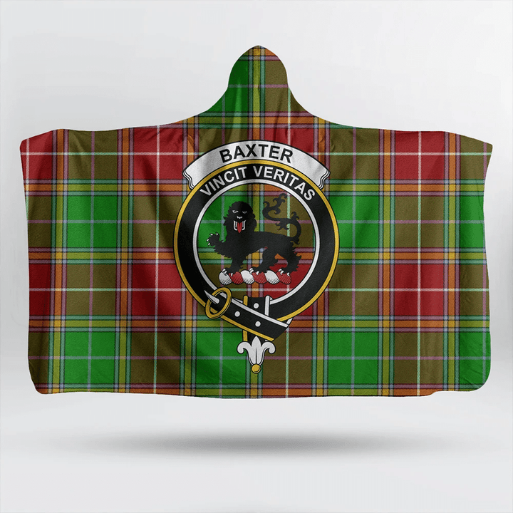 Baxter Tartan Classic Crest Hooded Blanket