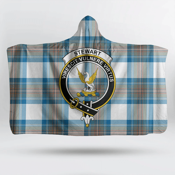 Moncrieffe Tartan Classic Crest Hooded Blanket