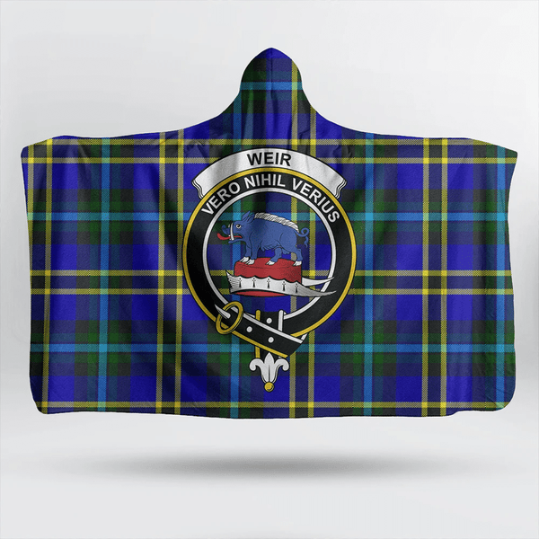 Ogilvie Tartan Classic Crest Hooded Blanket