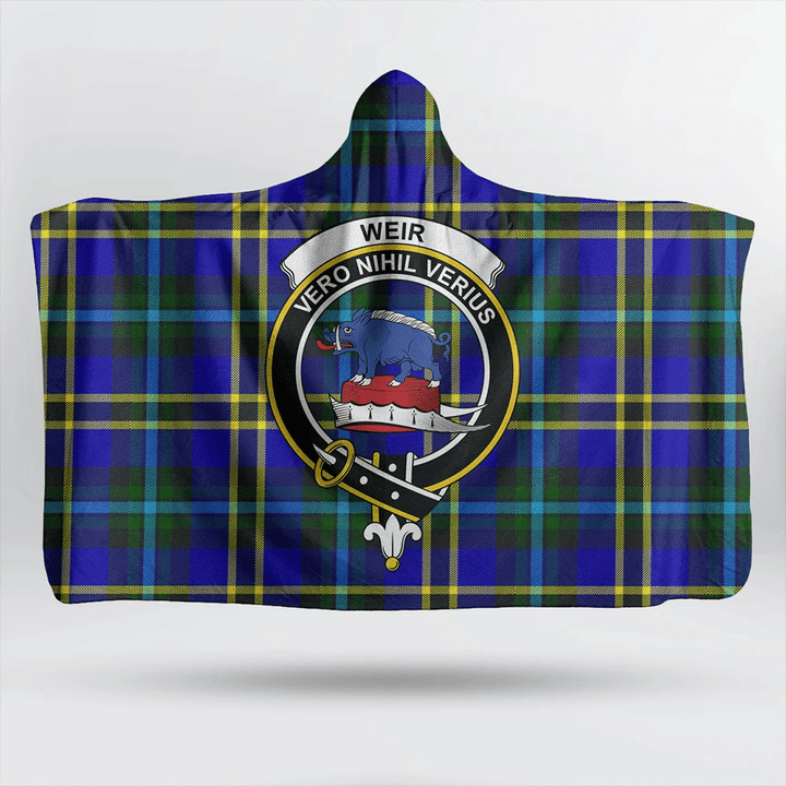 Ogilvie Tartan Classic Crest Hooded Blanket