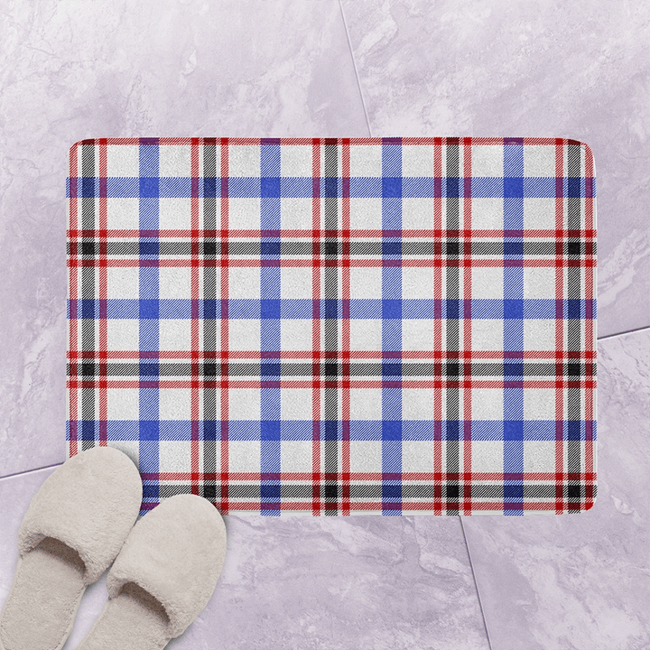 Boswell Modern Tartan Classic Bathroom Mat