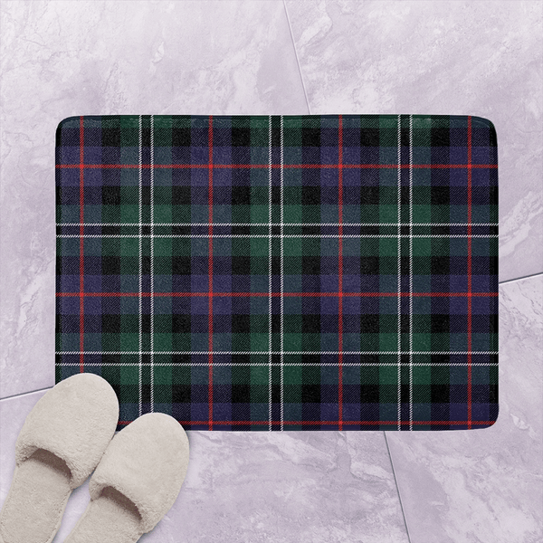 Rose Hunting Modern Tartan Classic Bathroom Mat