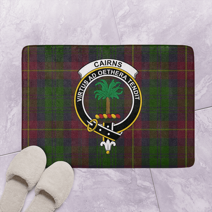 Cairns Tartan Classic Crest Bathroom Mat
