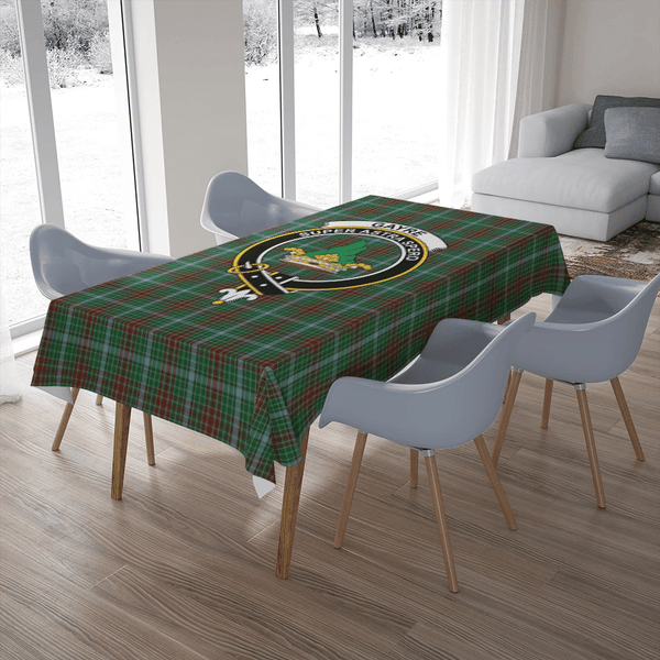 Gayre Tartan Classic Crest Tablecloth