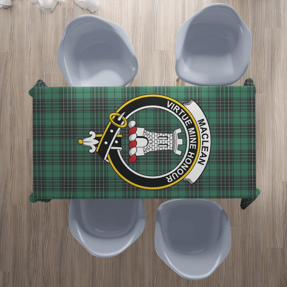 McRae Modern Tartan Crest Tablecloth