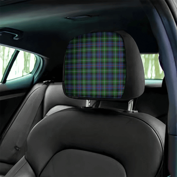 MacKenzie Modern Tartan Classic Headrest Covers