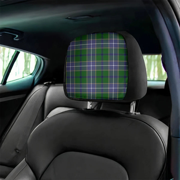 Wishart Hunting Modern Tartan Classic Headrest Covers